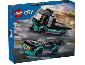 Klocki Samochód Wyścigowy I Laweta LEGO City 60406 - image 2