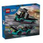 Klocki Samochód Wyścigowy I Laweta LEGO City 60406 - 3