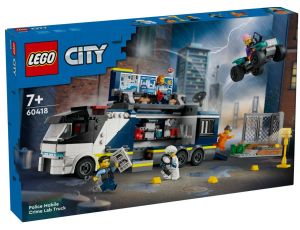 Klocki Policyjna Ciężarówka Z Laboratorium Kryminalnym LEGO City 60418 - image 2