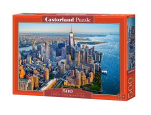 Puzzle Zachód Słońca Nad Manhattanem Castorland 500el