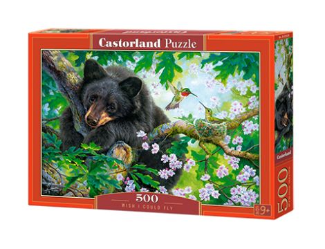 Puzzle Chciałbym Latać Zwierzęta Castorland 500el