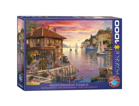 Puzzle Port Śródziemnomorski Eurographics 1000el