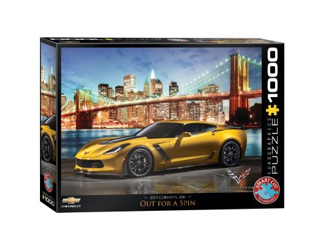 Puzzle Corvette Z06 W Trasie Eurographics 1000el