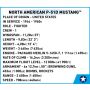 Klocki Samolot P-51D Mustang Cobi - 12