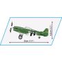 Klocki Samolot P-51D Mustang Cobi - 6