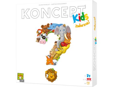 Gra Koncept Kids Zwierzaki Rebel