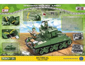 Klocki Sherman M4A3E2 Jumbo COBI - image 2
