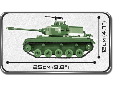 Klocki Czołg M41A3 Walker Bulldog COBI - 3