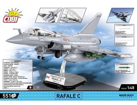 Klocki Samolot Rafale C COBI - 3