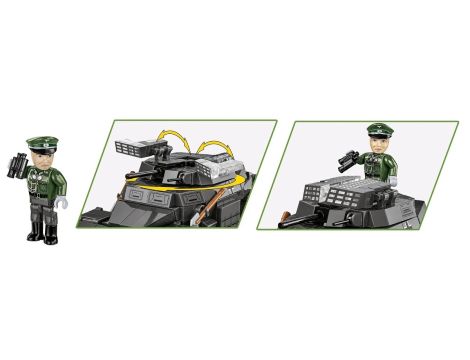 Klocki Wóż Pancerny SD KFZ 222 COBI - 5