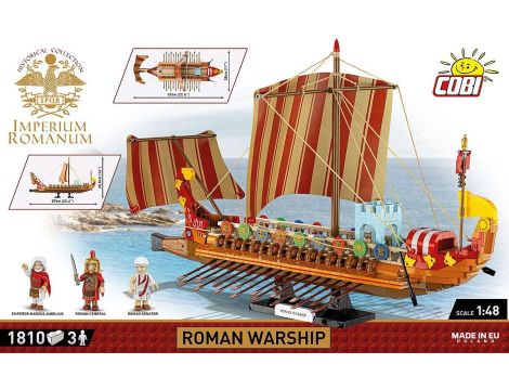 Klocki Okręt Wojenny Imperium Romanum COBI - 10