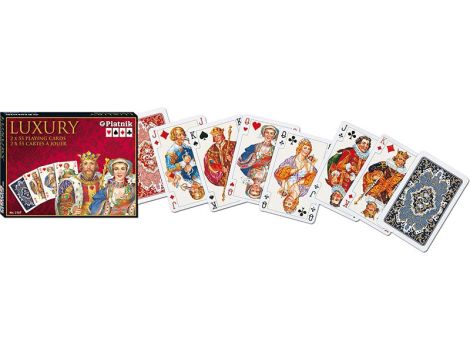 Karty Luxury 2 Talie Piatnik - 2