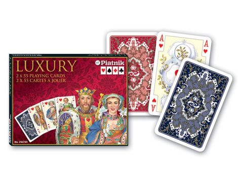 Karty Luxury 2 Talie Piatnik - 6