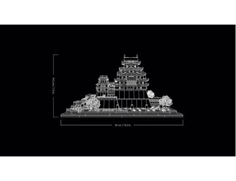 Klocki Zamek Himeji  LEGO Architecture 21060 - 5