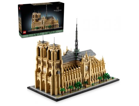 Klocki Notre-Dame w Paryżu LEGO Architecture 21061 - 4