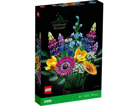 Klocki Bukiet Z Polnych Kwiatów  LEGO Icons 10313