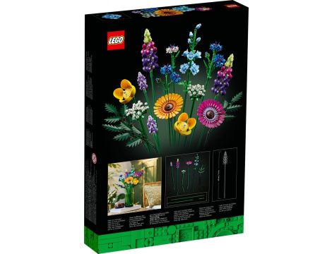 Klocki Bukiet Z Polnych Kwiatów  LEGO Icons 10313 - 3