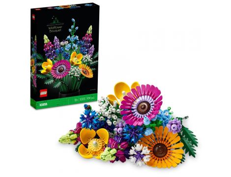 Klocki Bukiet Z Polnych Kwiatów  LEGO Icons 10313 - 4