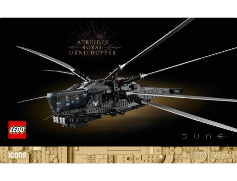 Klocki Diuna Atreides Royal Ornithopter LEGO Icons 10327 - 4