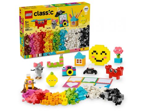 Klocki Kreatywna Skrzynka Szczęścia LEGO Classic 11042 - 3