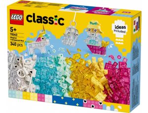 Klocki Magiczny Zestaw Z Przezroczystymi Klockami LEGO Classic 11040 - image 2