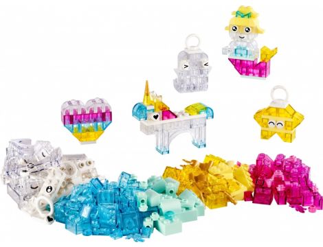 Klocki Magiczny Zestaw Z Przezroczystymi Klockami LEGO Classic 11040 - 3