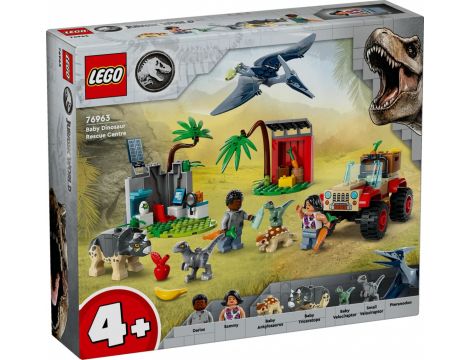 Klocki Centrum Ratunkowe Dla Małych Dinozaurów  LEGO Jurassic World 76963