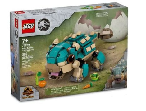 Klocki Mały Ankylozaur Bumpy LEGO  Jurassic World 76962