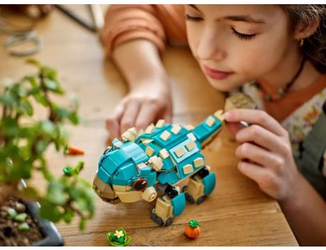 Klocki Mały Ankylozaur Bumpy LEGO  Jurassic World 76962 - 4