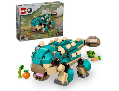 Klocki Mały Ankylozaur Bumpy LEGO  Jurassic World 76962 - 10