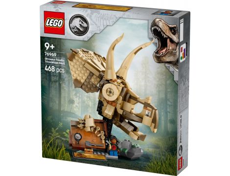 Klocki Szkielet Czaszka Triceratopsa LEGO Jurassic World 76969 - 2