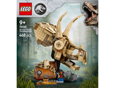 Klocki Szkielet Czaszka Triceratopsa LEGO Jurassic World 76969 - 3