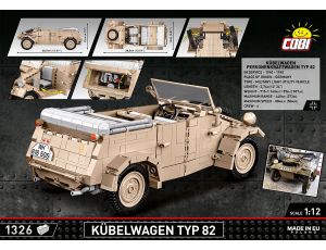 Klocki Kubelwagen Personenkraft Wagen Typ 82 COBI - image 2