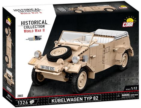 Klocki Kubelwagen Personenkraft Wagen Typ 82 COBI