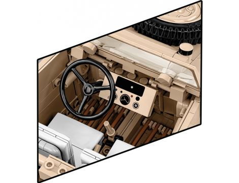 Klocki Kubelwagen Personenkraft Wagen Typ 82 COBI - 11