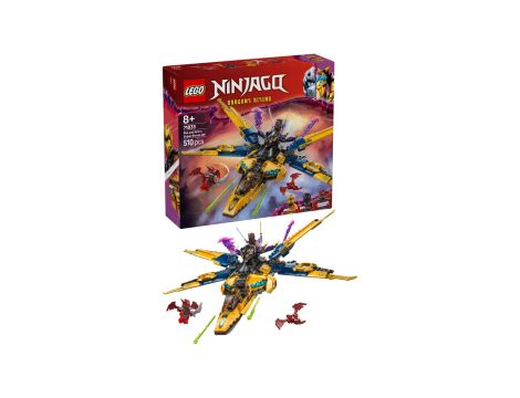 Klocki Ras I Burzowy Superodrzutowiec Arina  LEGO Ninjago 71833 - 3