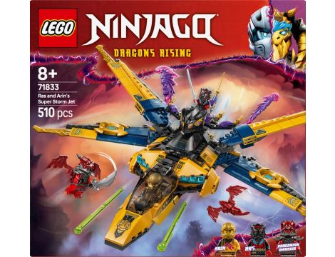 Klocki Ras I Burzowy Superodrzutowiec Arina  LEGO Ninjago 71833 - 7