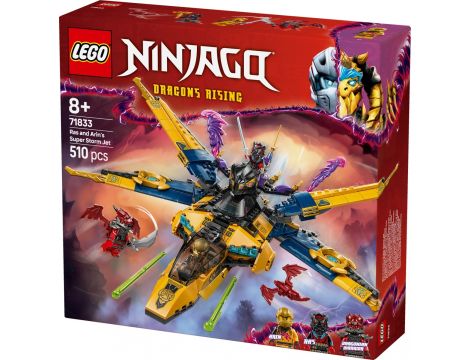 Klocki Ras I Burzowy Superodrzutowiec Arina  LEGO Ninjago 71833 - 8
