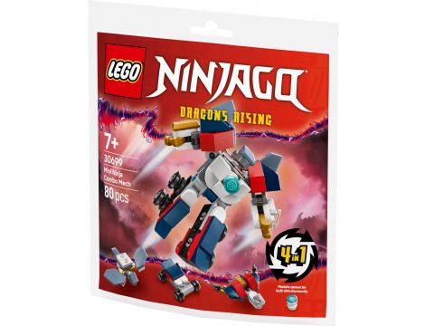 Klocki Wielofunkcyjny Minimech Ninja  LEGO Ninjago 30699 - 4