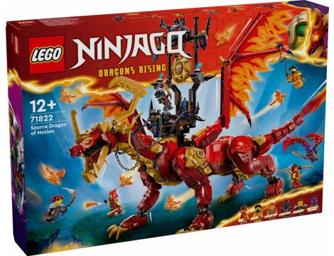 Klocki Smoczyca Żródła Ruchu LEGO Ninjago 71822