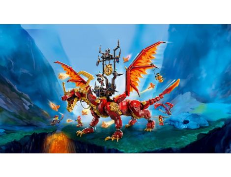 Klocki Smoczyca Żródła Ruchu LEGO Ninjago 71822 - 4