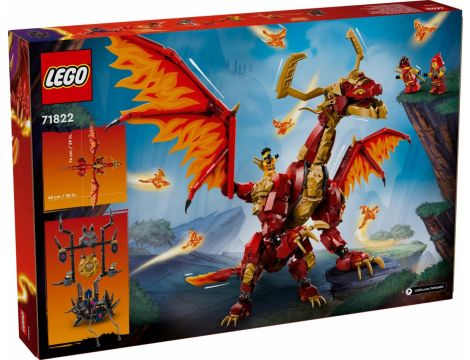 Klocki Smoczyca Żródła Ruchu LEGO Ninjago 71822 - 8