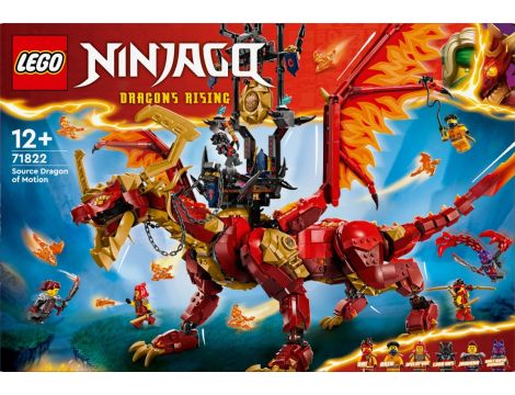 Klocki Smoczyca Żródła Ruchu LEGO Ninjago 71822 - 10