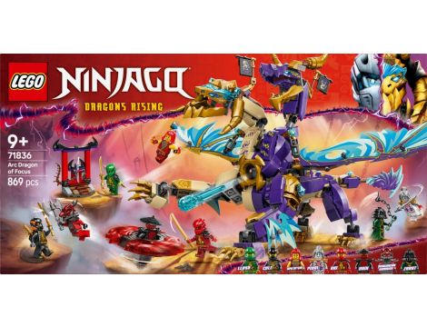 Klocki Arcysmok Skupienia LEGO Ninjago 71836 - 6