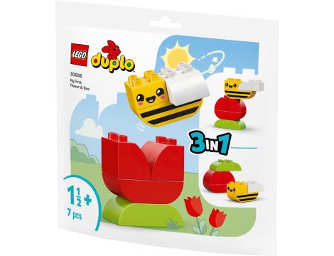 Klocki Mój Pierwszy Kwiatek I Pszczoła  LEGO DUPLO 30686 - 4