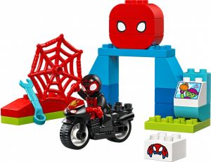 Klocki Super Heroes Motocyklowa Przygoda Spina LEGO DUPLO 10424 - image 2