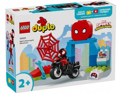 Klocki Super Heroes Motocyklowa Przygoda Spina LEGO DUPLO 10424