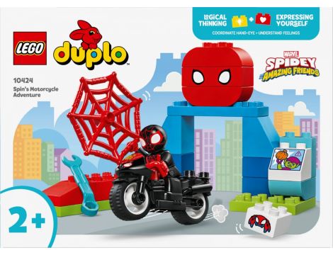 Klocki Super Heroes Motocyklowa Przygoda Spina LEGO DUPLO 10424 - 9