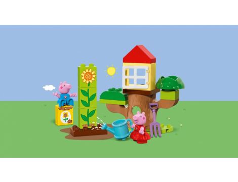 Klocki Peppa Pig Ogród I Domek Na Drzewie Peppy  LEGO DUPLO 10431 - 10