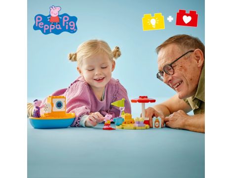 Klocki Peppa Pig Peppa I Rejs Łodzią LEGO DUPLO 10432 - 5